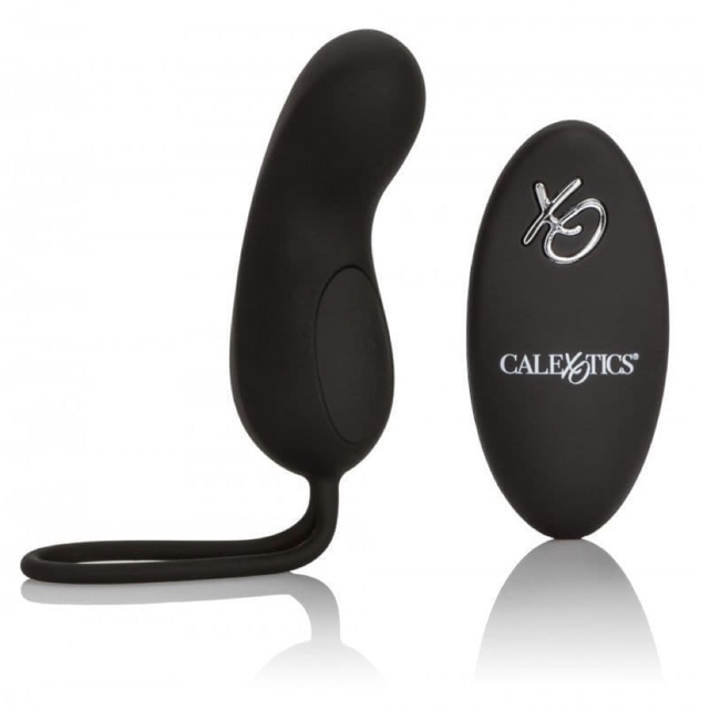 Calexotics Silicone Remote Rechargeable Curve Vibrator